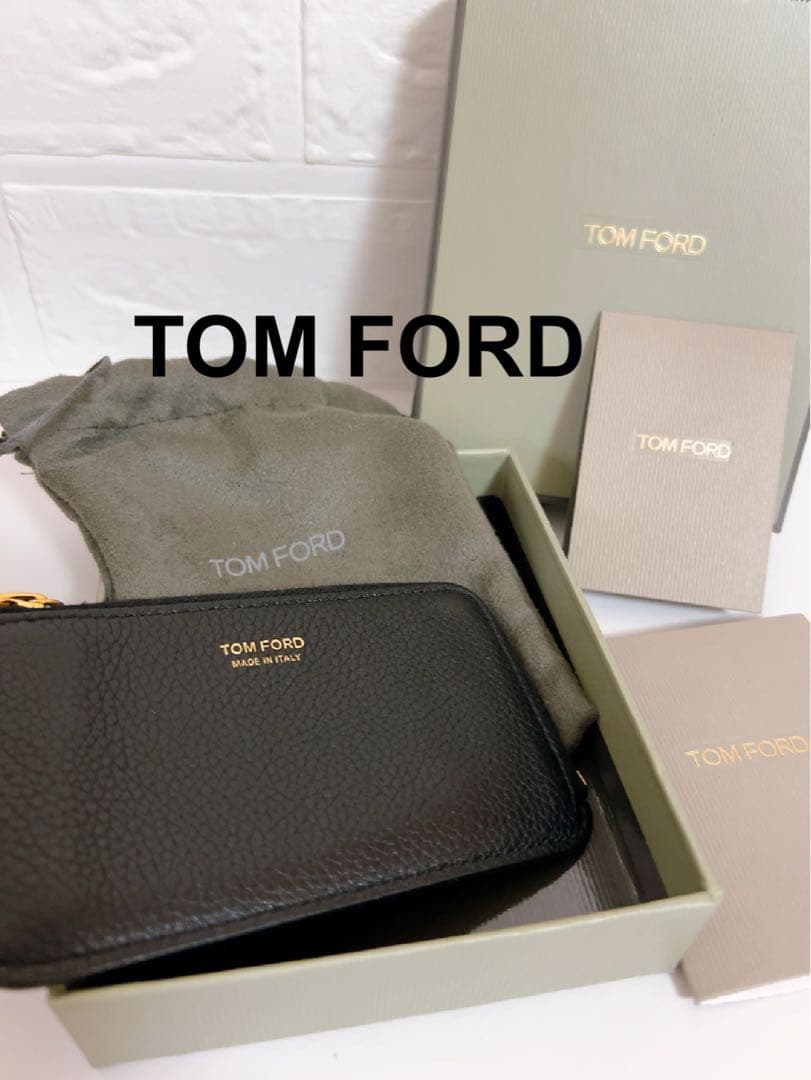 トムフォード　TOM FORD ケース　カードケース　黒　ブラック