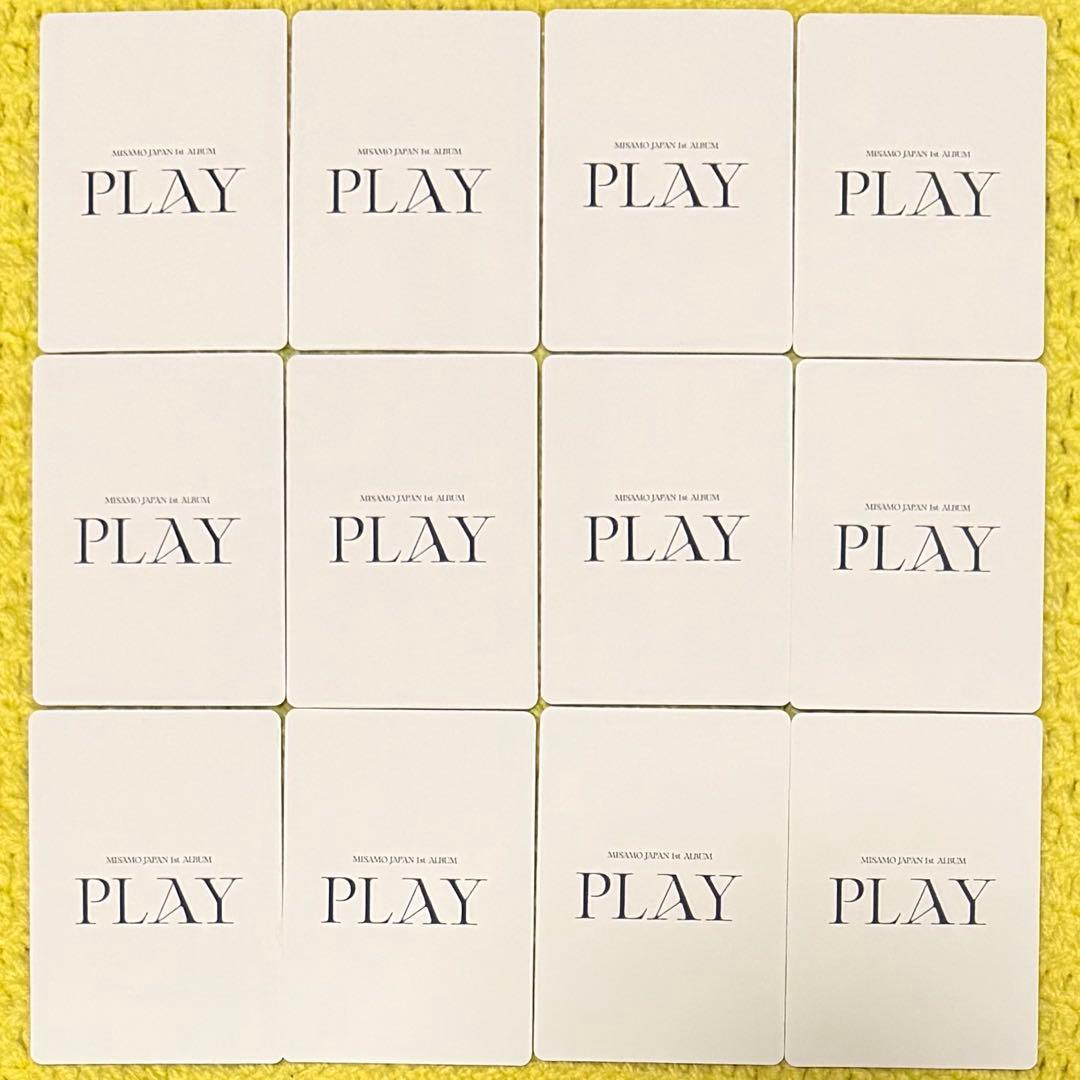 TWICE MISAMO PLAY タワレコ ラキドロ 12種 セット