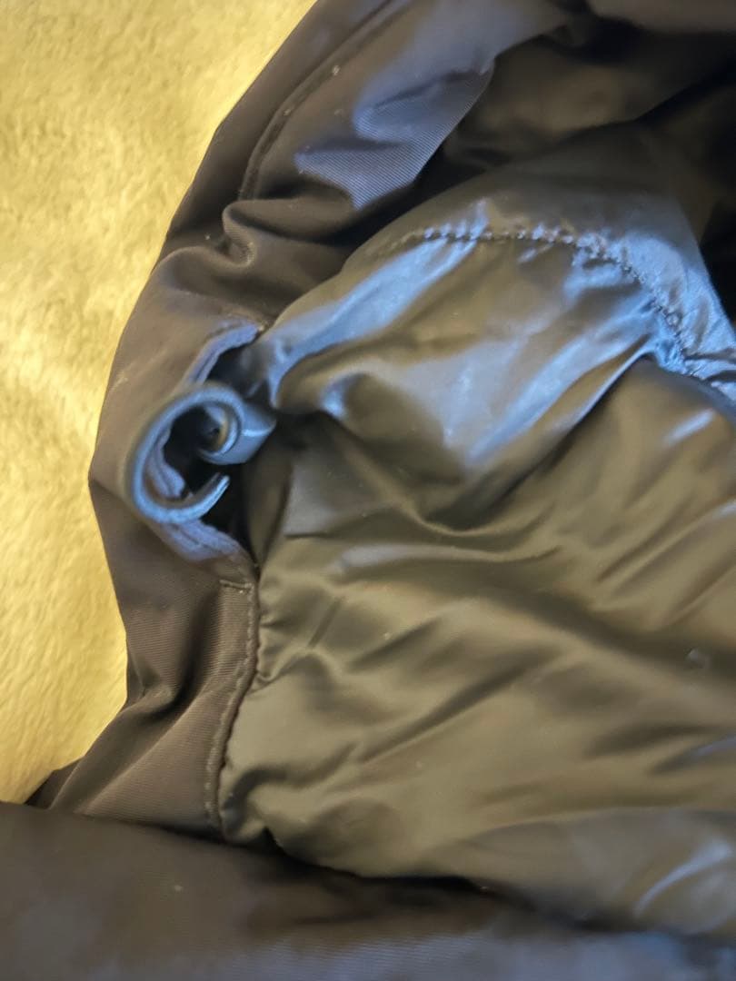 lululemon ルルレモン　防風・撥水中綿ロングコート・ブラック