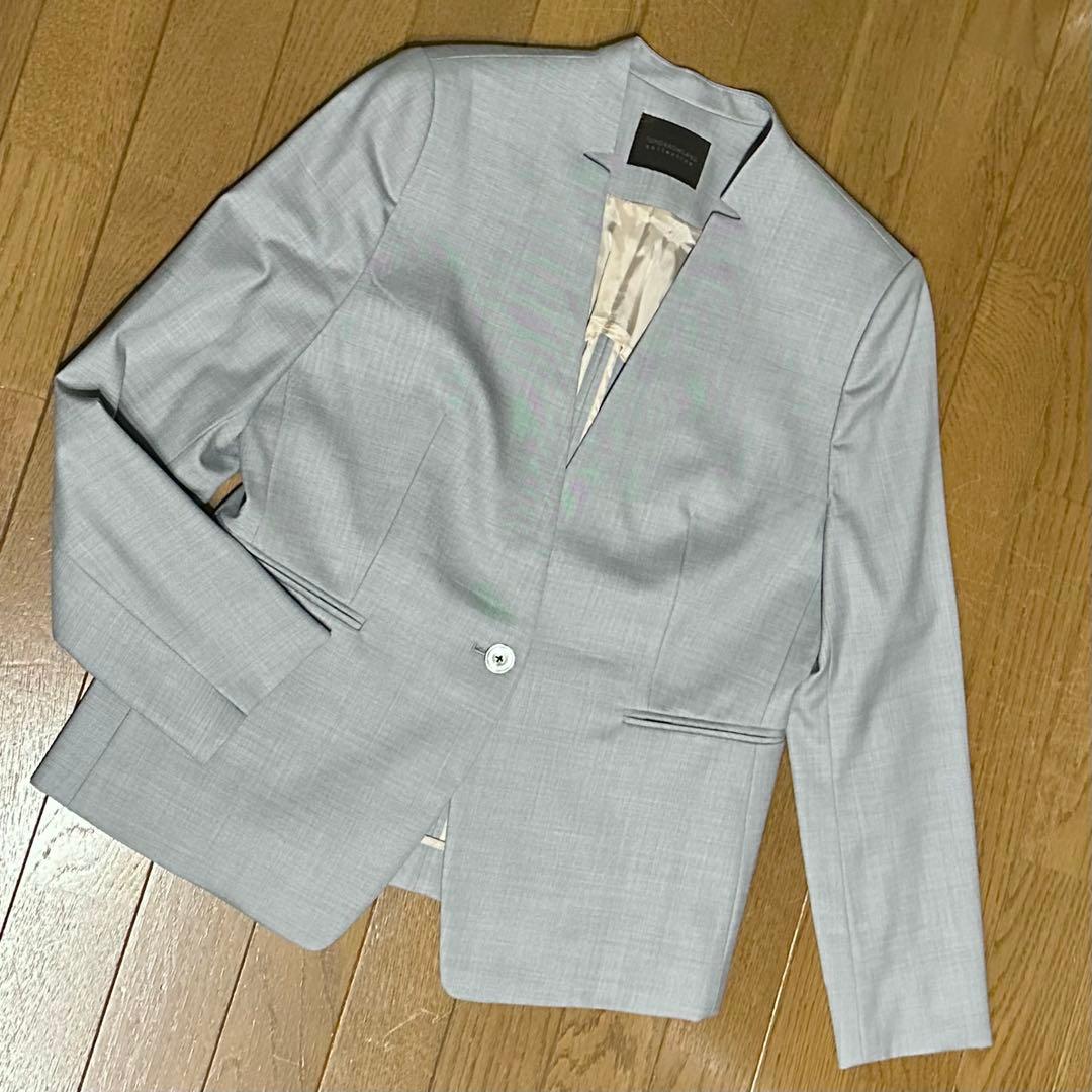 トゥモローランド　ライトブルー ビジネススーツ 38サイズ