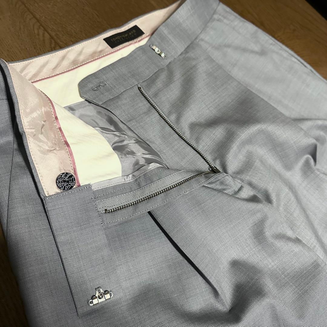 トゥモローランド　ライトブルー ビジネススーツ 38サイズ