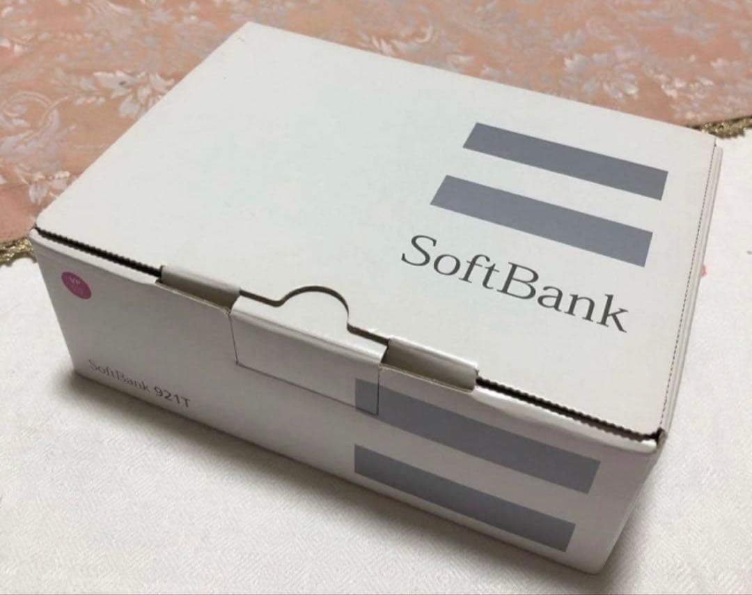 【未使用】SoftBank ☆ 921T 東芝REGZA /ビビッドピンク