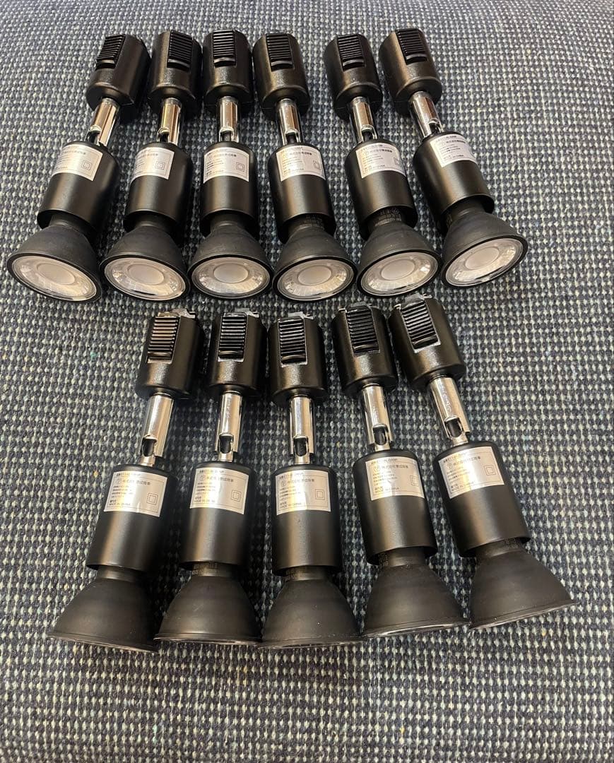 ダクトレールとスポットライトのセット