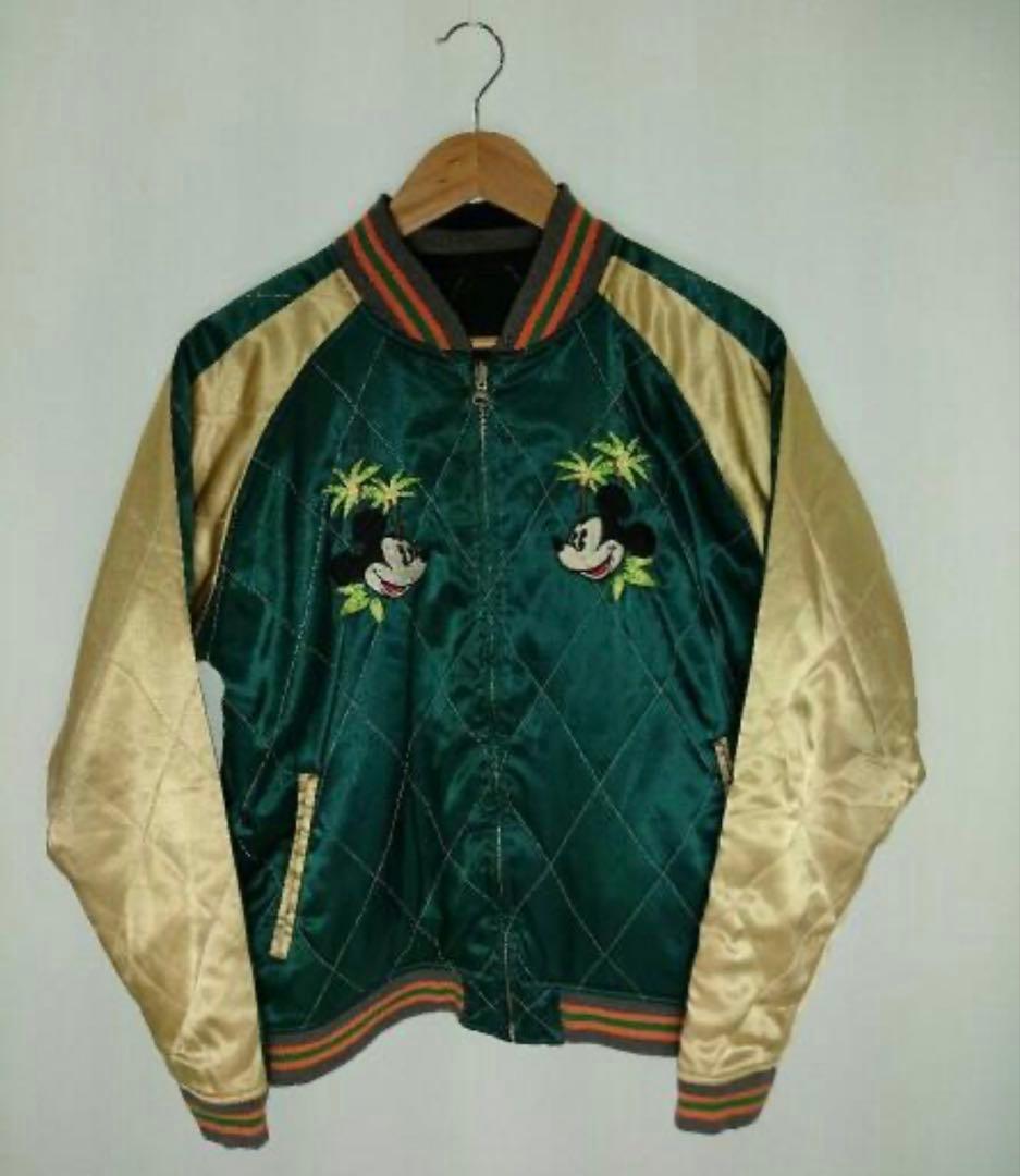 DEATH VALLEY × Disney スカジャン　リバーシブル　Lサイズ