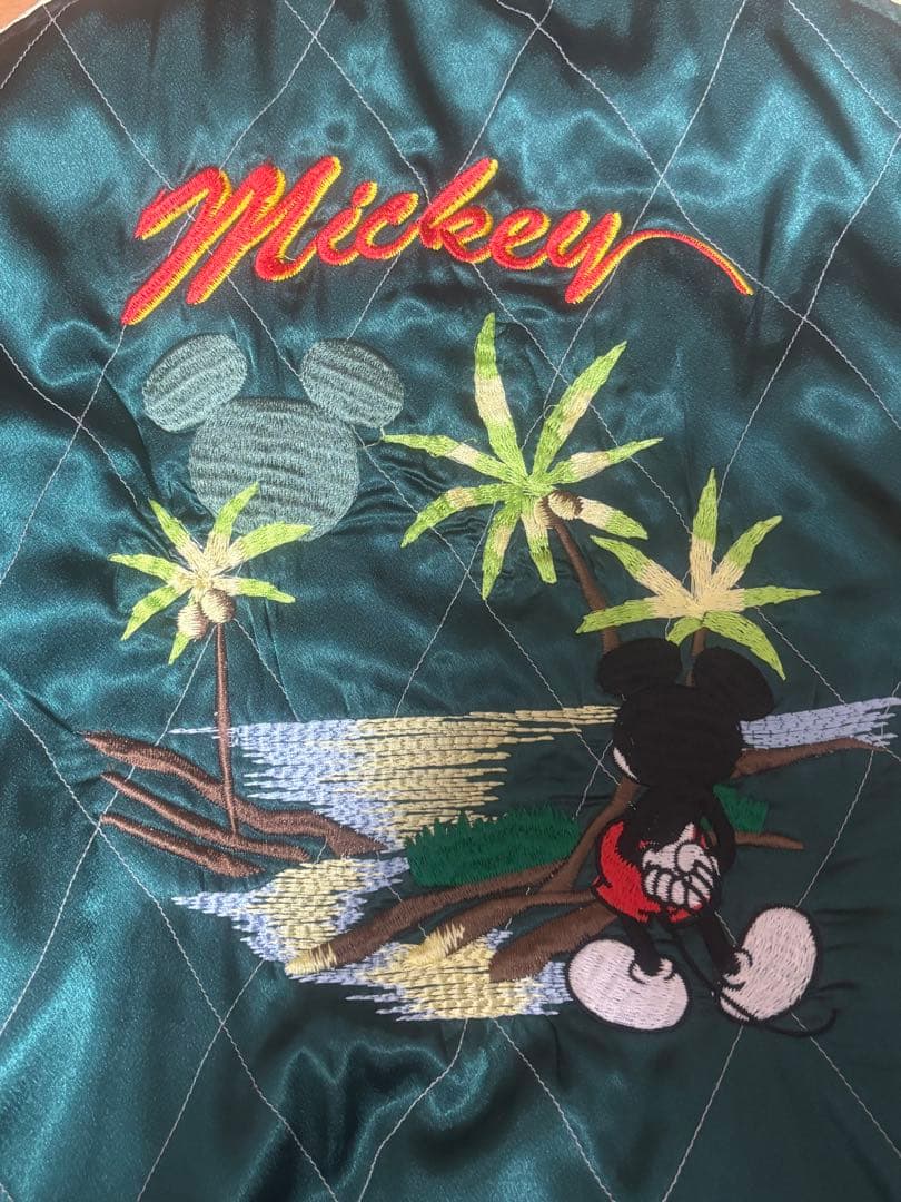 DEATH VALLEY × Disney スカジャン　リバーシブル　Lサイズ