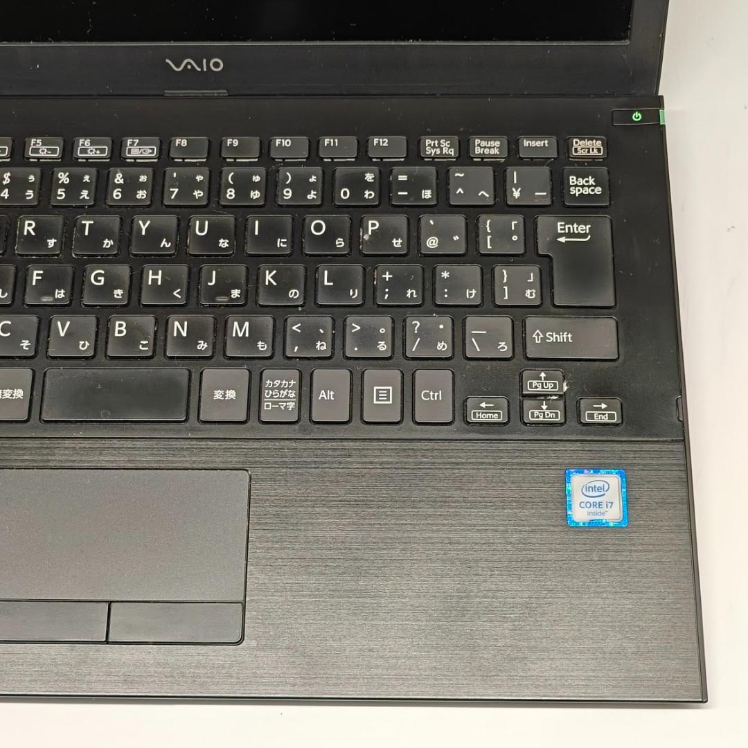 【VAIO】VJS 爆速i7 SSD256GB 8GB ブラック ノートPC