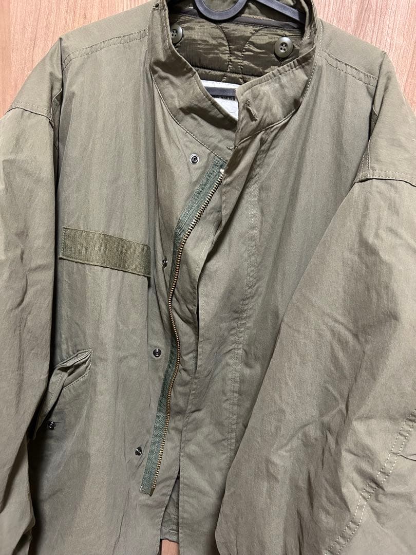 フリークスストア　ショートモッズコート　カーキ