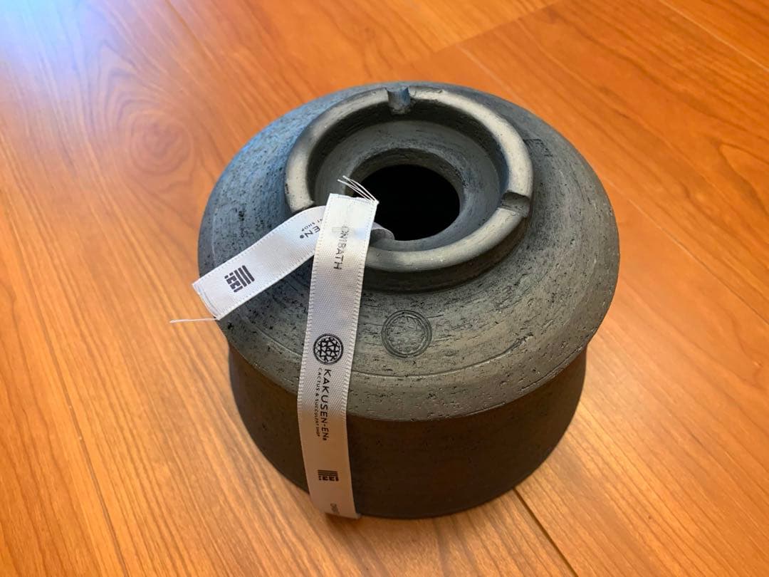 【新品】鶴仙園 オニバス 三州みやび鉢 OK-03