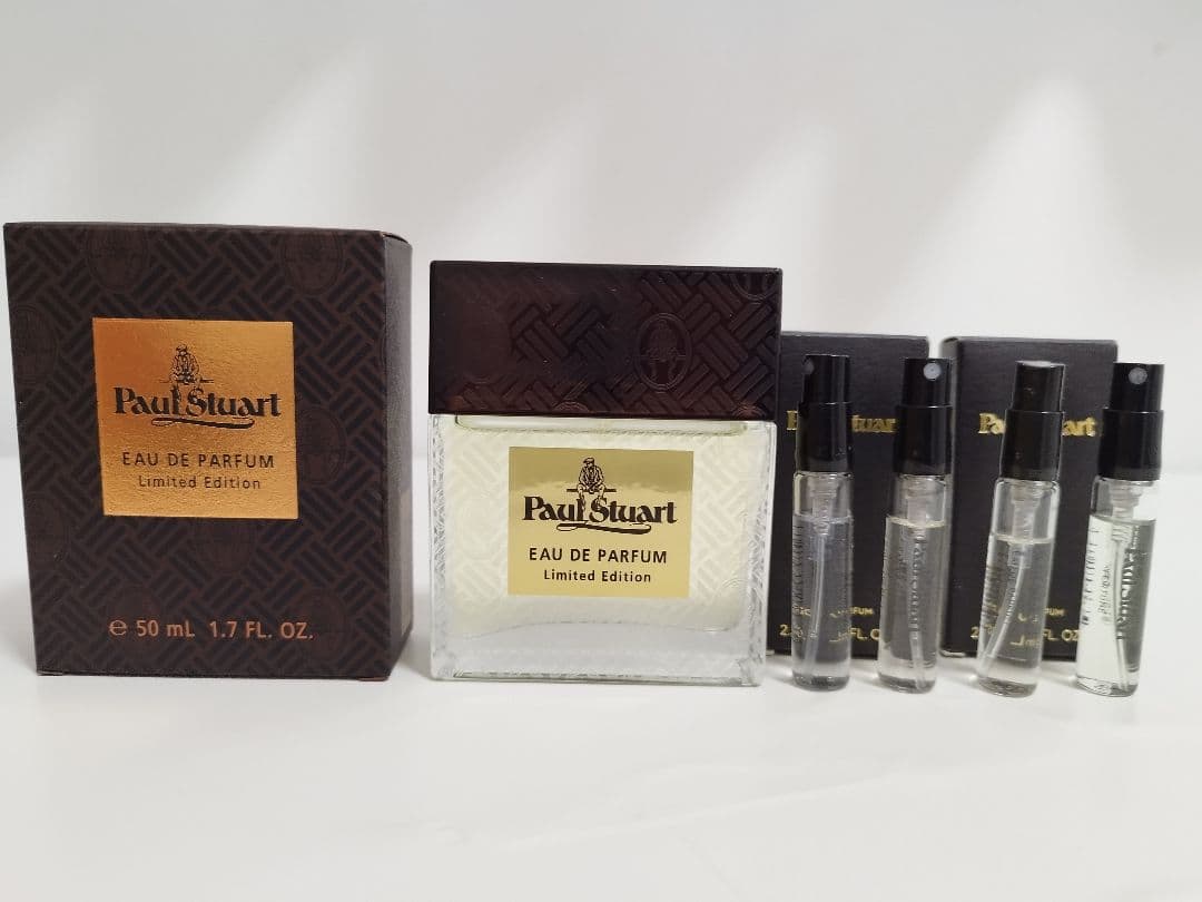 ポールスチュアート｜香水リミテッドエディション　サンプル4本付き！安く貴重です！