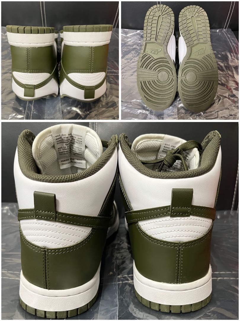 ナイキ　ダンク　ハイ　チャンピオンシップ　カーキ