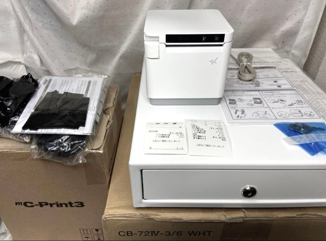 未使用■スター精密 サーマルプリンター＆ドロアー■MCP31LB エアレジ対応
