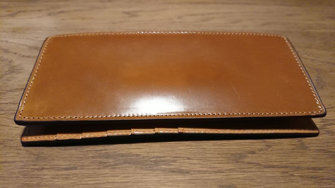 ROCADO ロカド 二つ折り長財布 ウォレット イタリア 馬革 牛革コードバン
