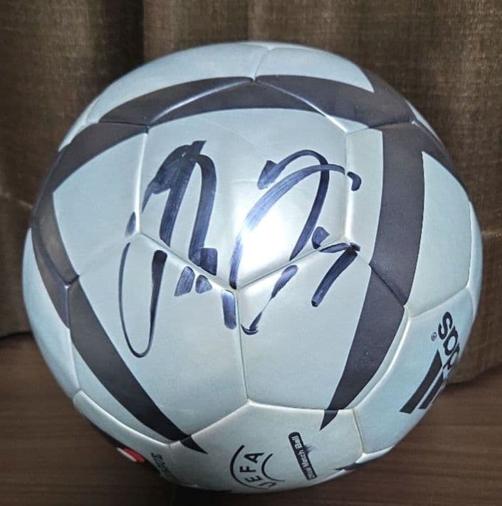 adidas Roteiro 公式検定球　サッカー 名波智広　直筆サイン入り