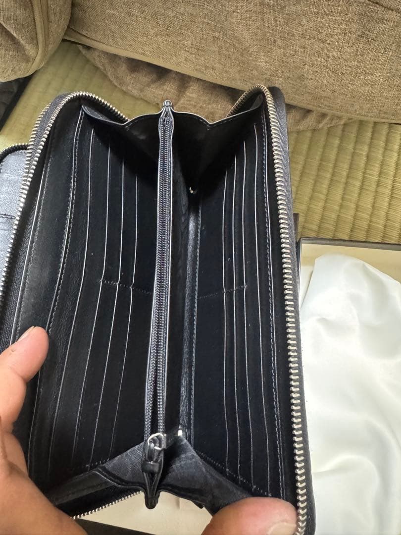 プラダ 長財布 レザー 1ML506 ブラック