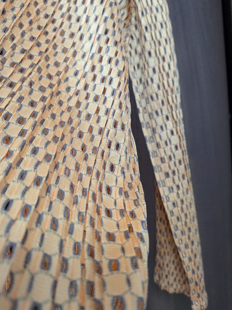 error（美品）イッセイミヤケ　プリーツプリーズカーディガン