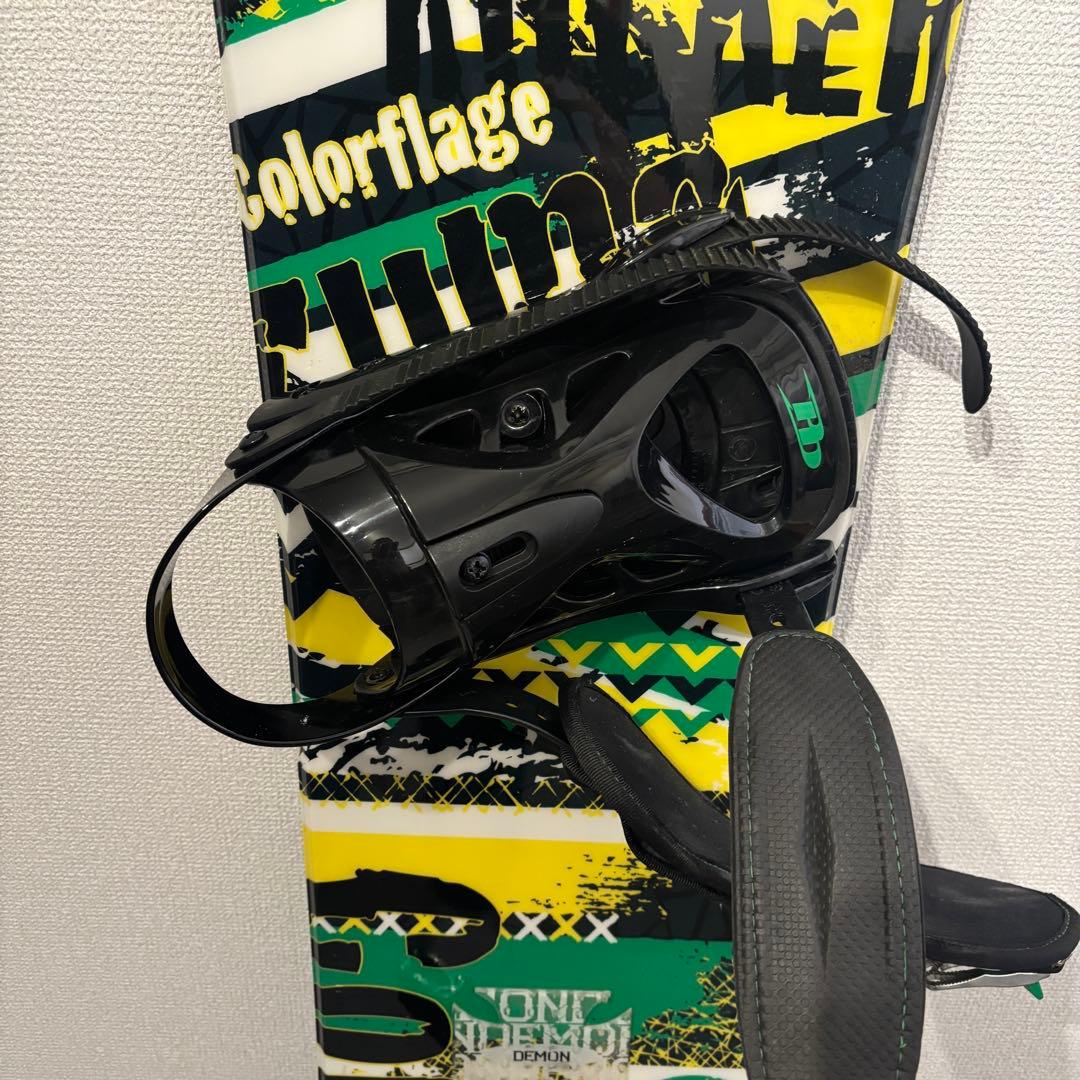 【SALE】ZUMA 153cm スノーボードセット