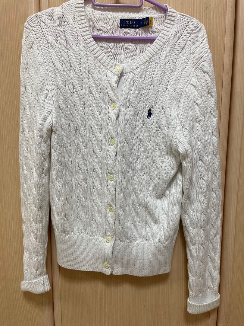 POLO ラルフローレン　ケーブル　ニット　セーター　カーディガン
