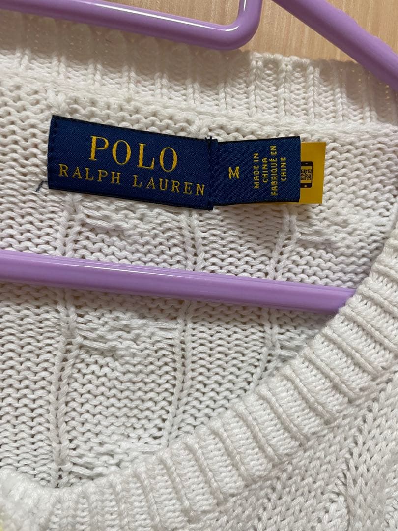 POLO ラルフローレン　ケーブル　ニット　セーター　カーディガン