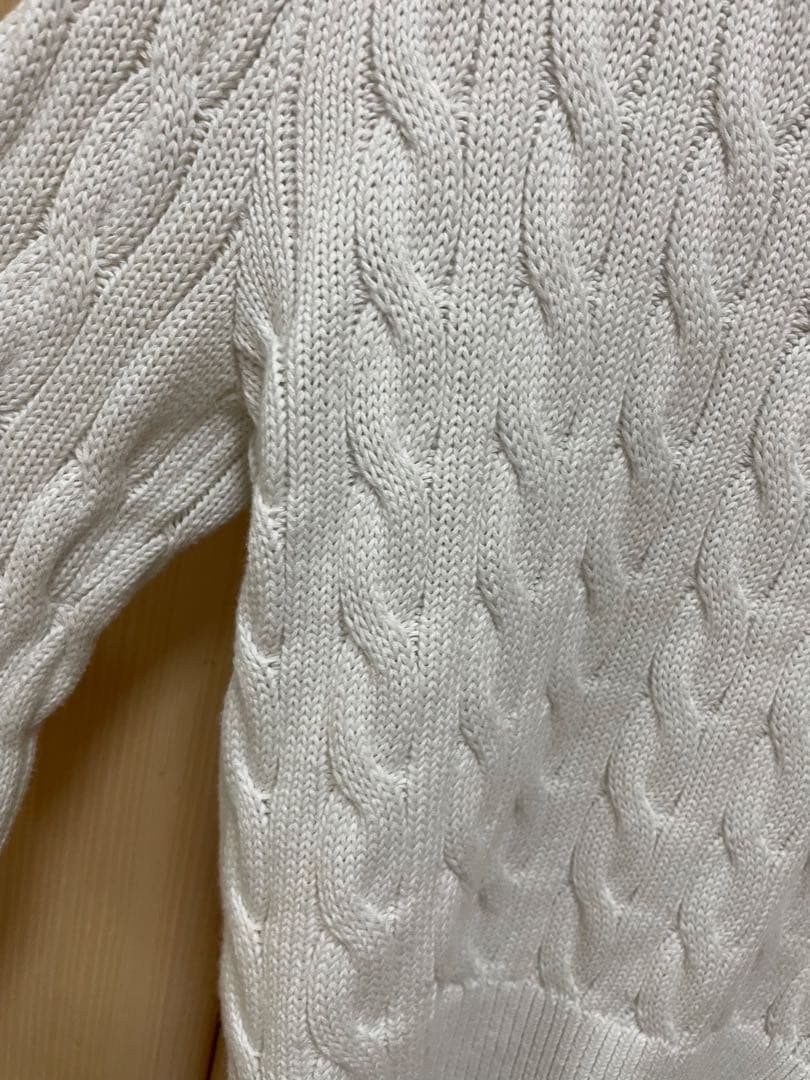 POLO ラルフローレン　ケーブル　ニット　セーター　カーディガン