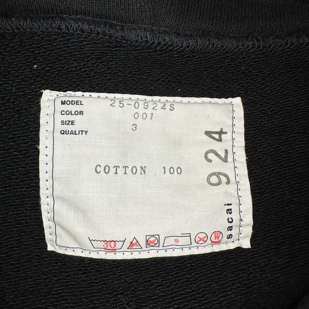 【正規品】Sacai James Dean Hoodie 25SS サイズ3