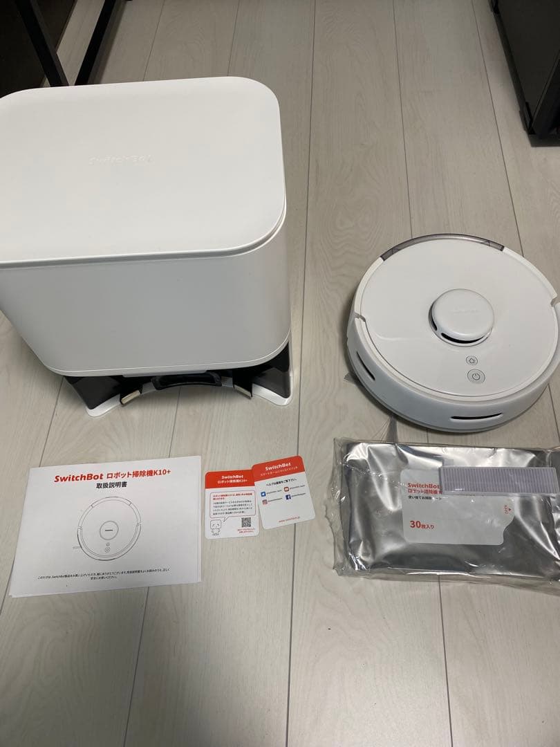 SwitchBot ロボット掃除機 本体 K10+