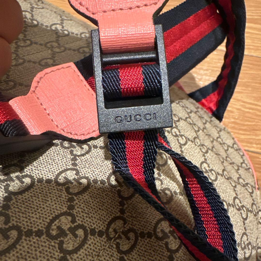 GUCCI × ヒグチユウコ キッズ　レディースリュック GGスプリーム 美品