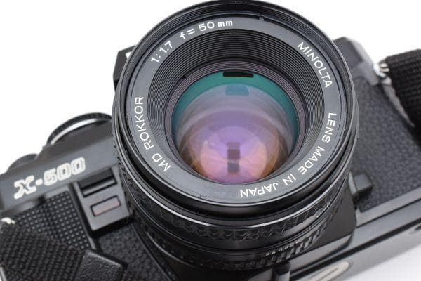 良品 MINOLTA X-500 + MD 50mm F1.7 AA3275