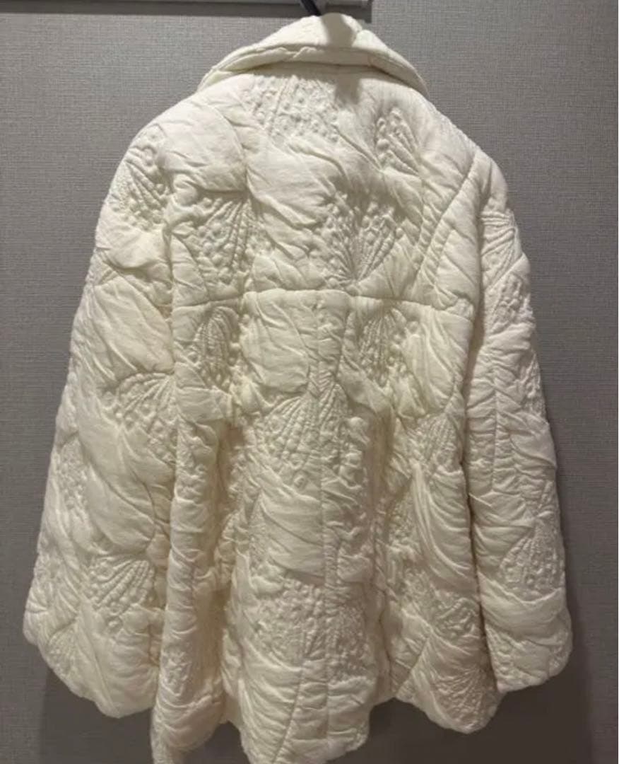 ジャケット・アウター Rosary Moon Fluffy Jacquard Quilted Coat