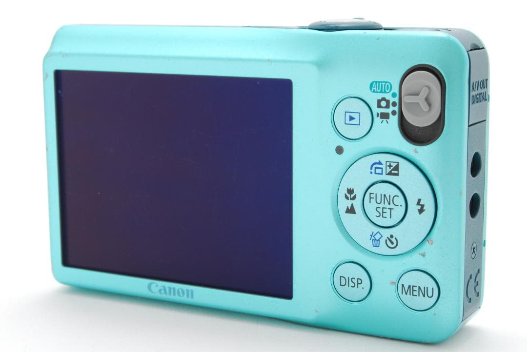 Canon IXY f200 水色 2000万画素 コンパクトデジタルカメラ