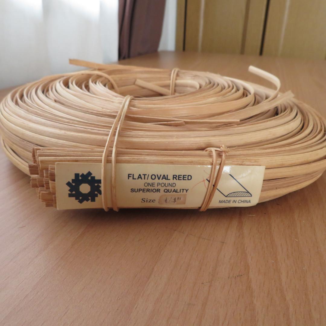 ハンドメイド　バスケット材料　リード　5点まとめて　約2,200g　木製　かご籠