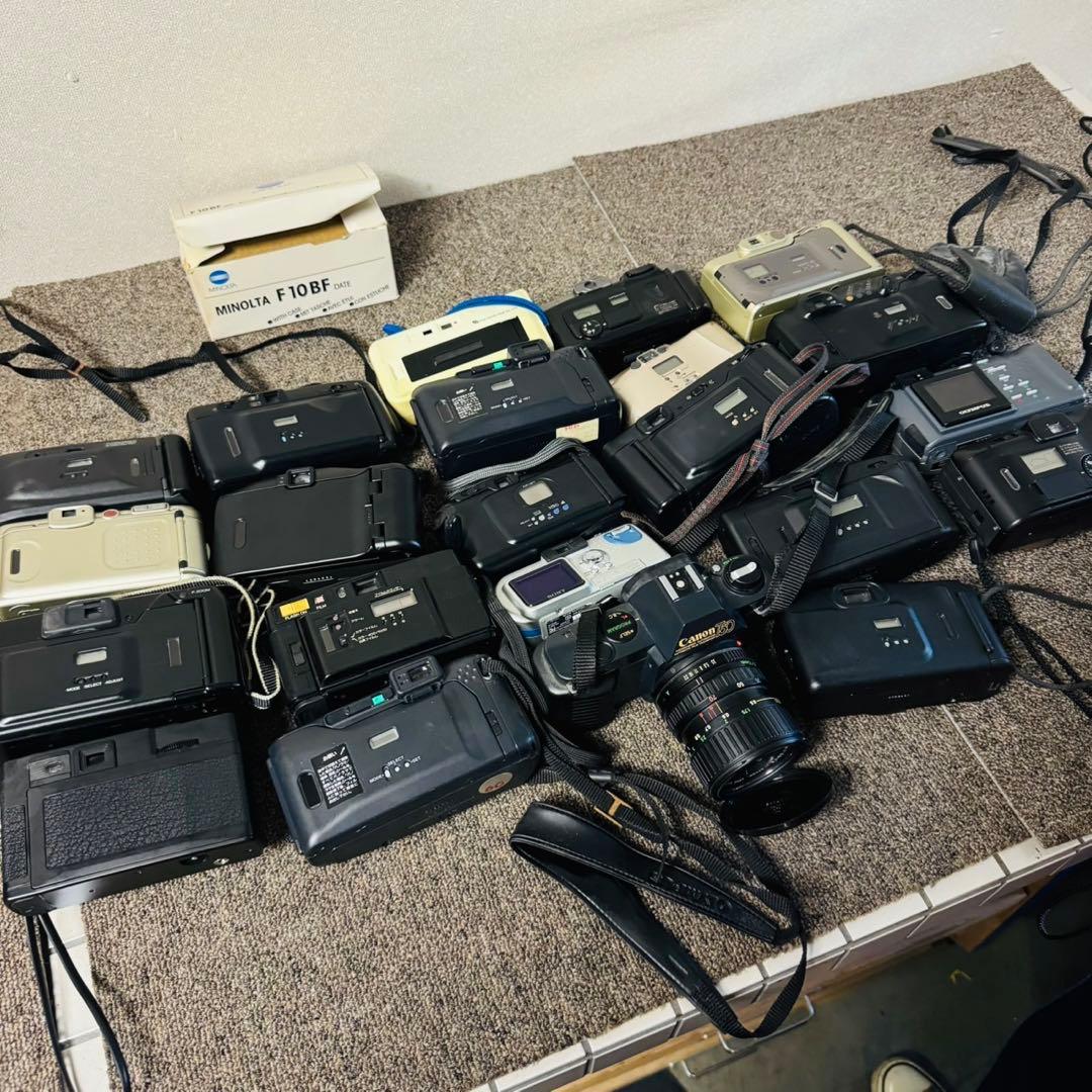 D7ジャンク品！キャノン ソニー オリンパス 富士フイルム カメラまとめ売り✨