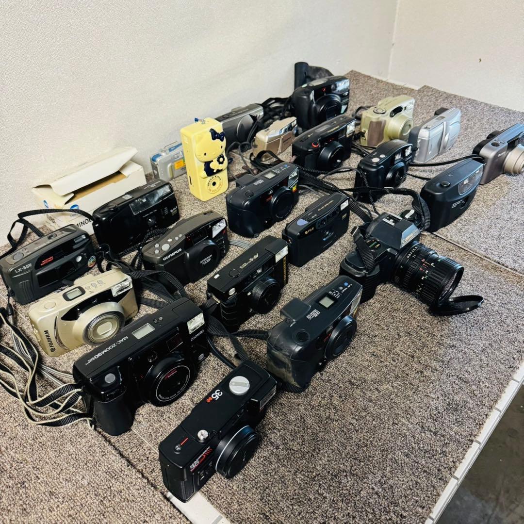 D7ジャンク品！キャノン ソニー オリンパス 富士フイルム カメラまとめ売り✨