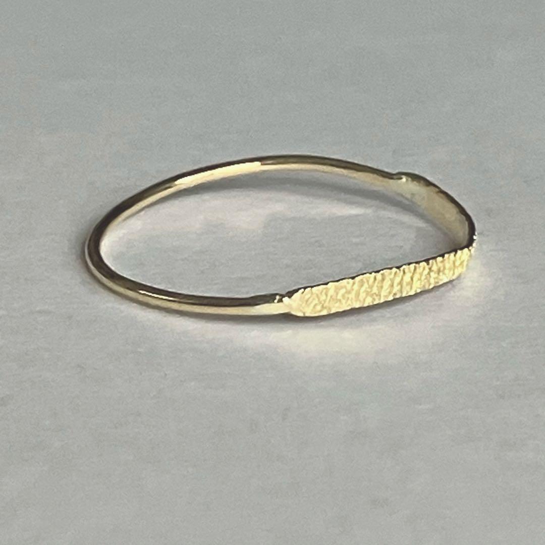 K18 18金　15号　リング　56