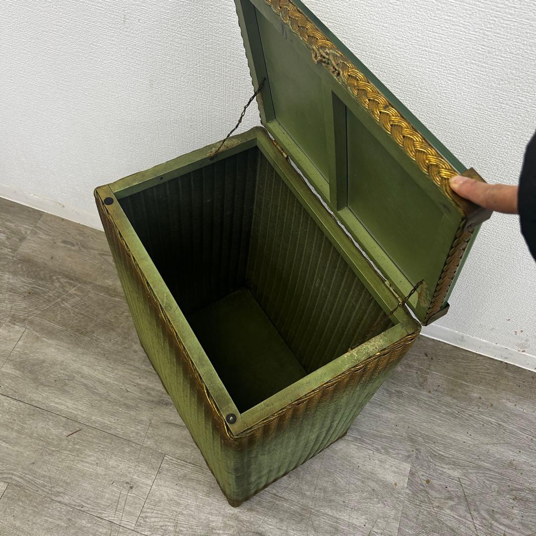 【最終値下げ】アンティーク 家具 ロイドルーム リネンボックス 196A