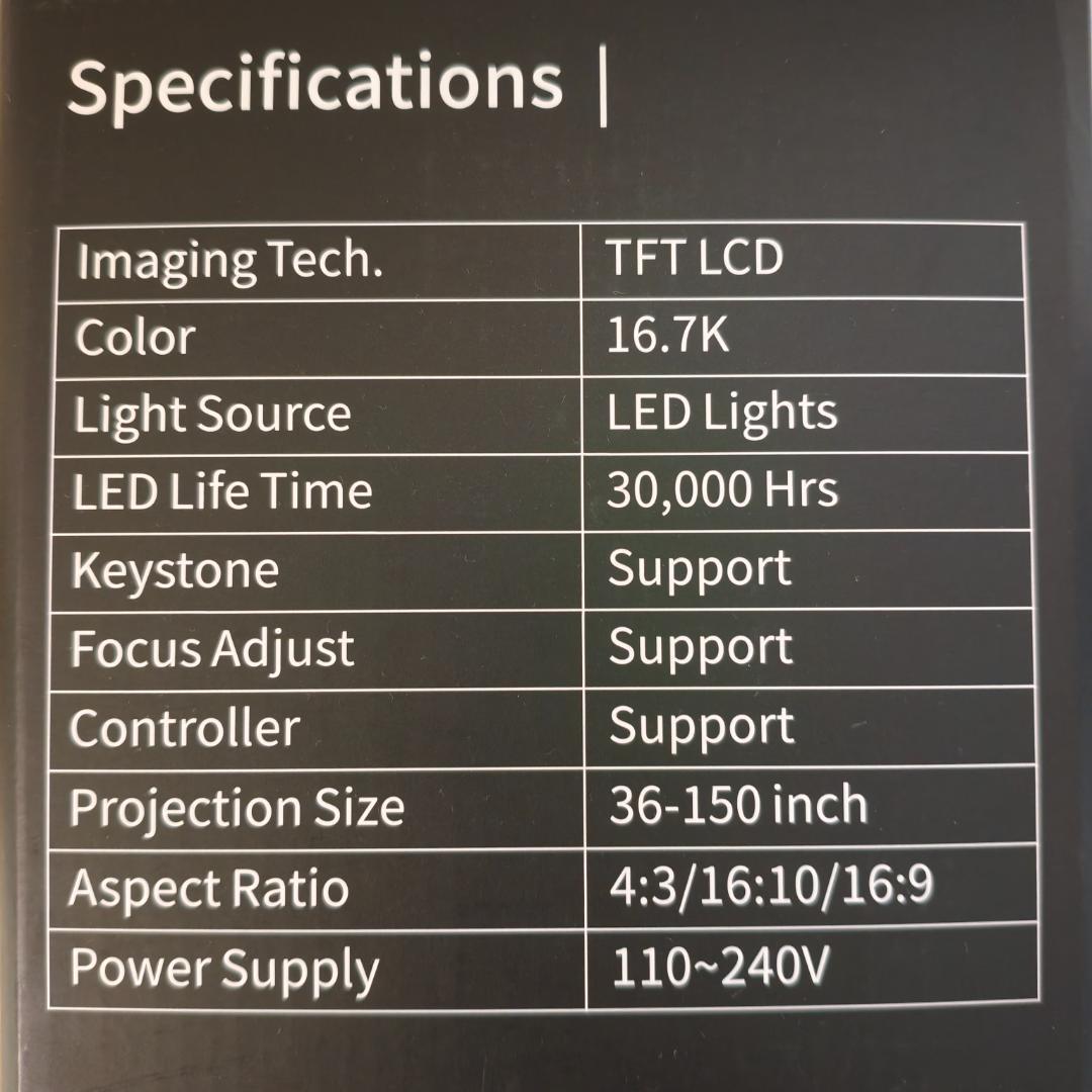 Google TV対応 プロジェクター