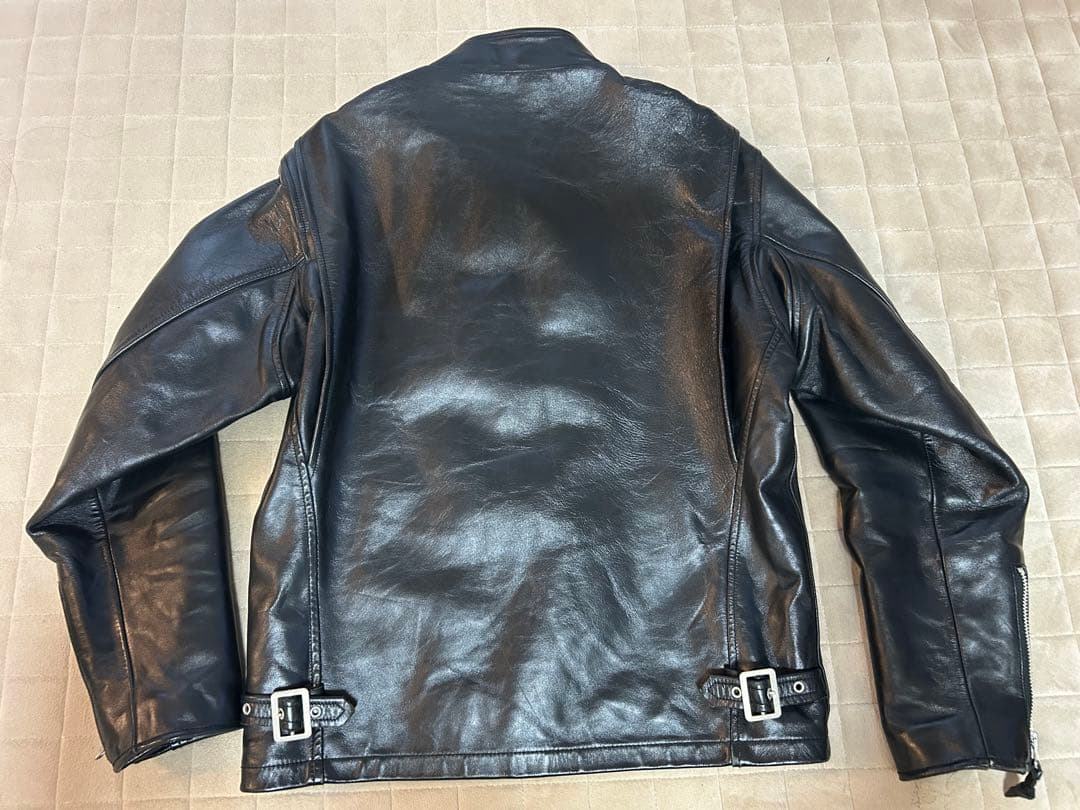 VARGA GIRL★シングルライダースジャケット★サイズ38★馬革