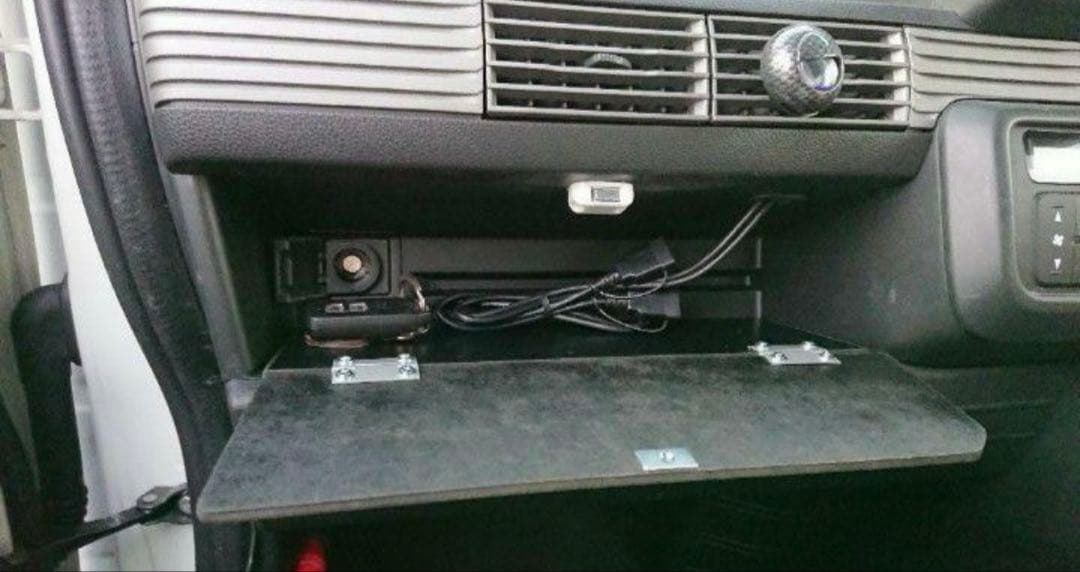 Nバン専用　ハンドメイドテーブル改スーパーショートタイプ&インパネトレイセット！