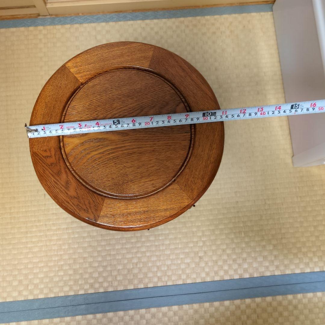 木製収納キャビネット 直径約32㌢