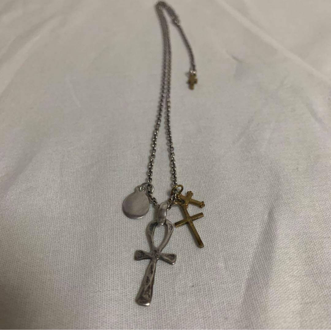 アクセサリー amp japan SmallEgiptianwithBrassCrosses