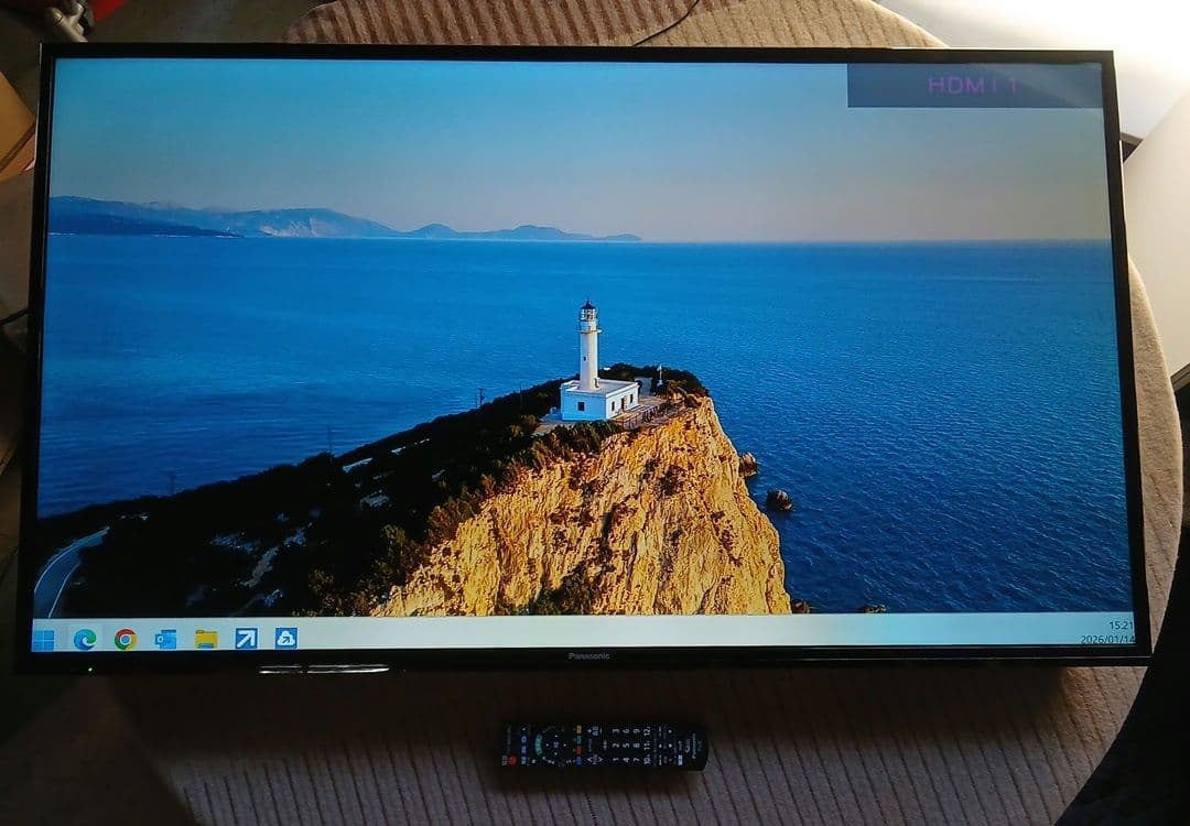 49インチ液晶テレビPanasonic TH-49E300HT【スタンド無】 ㉒