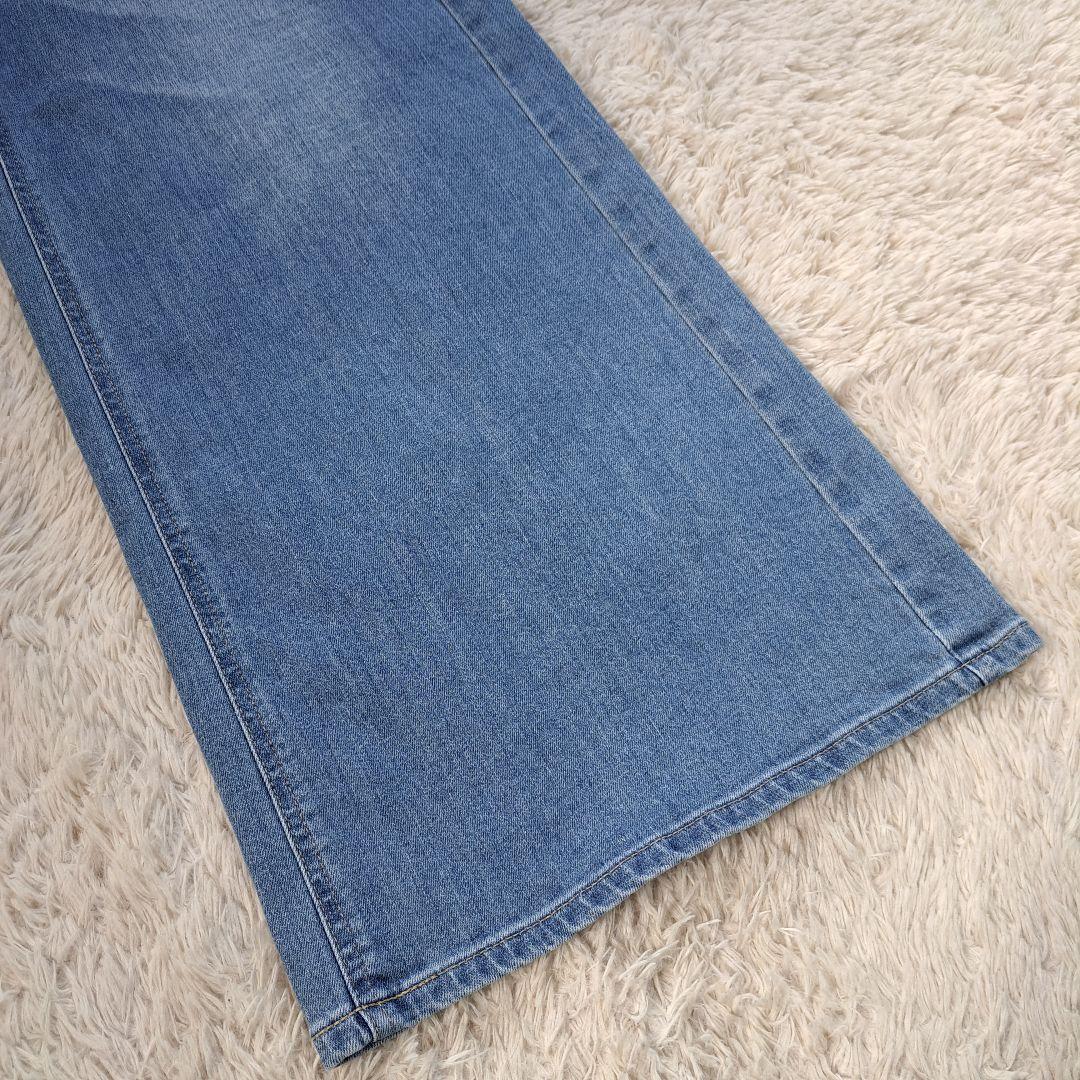 新品タグ付 24SS 別注 SOMETHING LISA スーパーワイドデニム