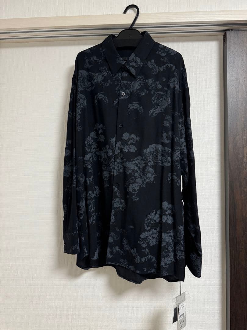 トップス LAD MUSICIAN new rose mix big shirt