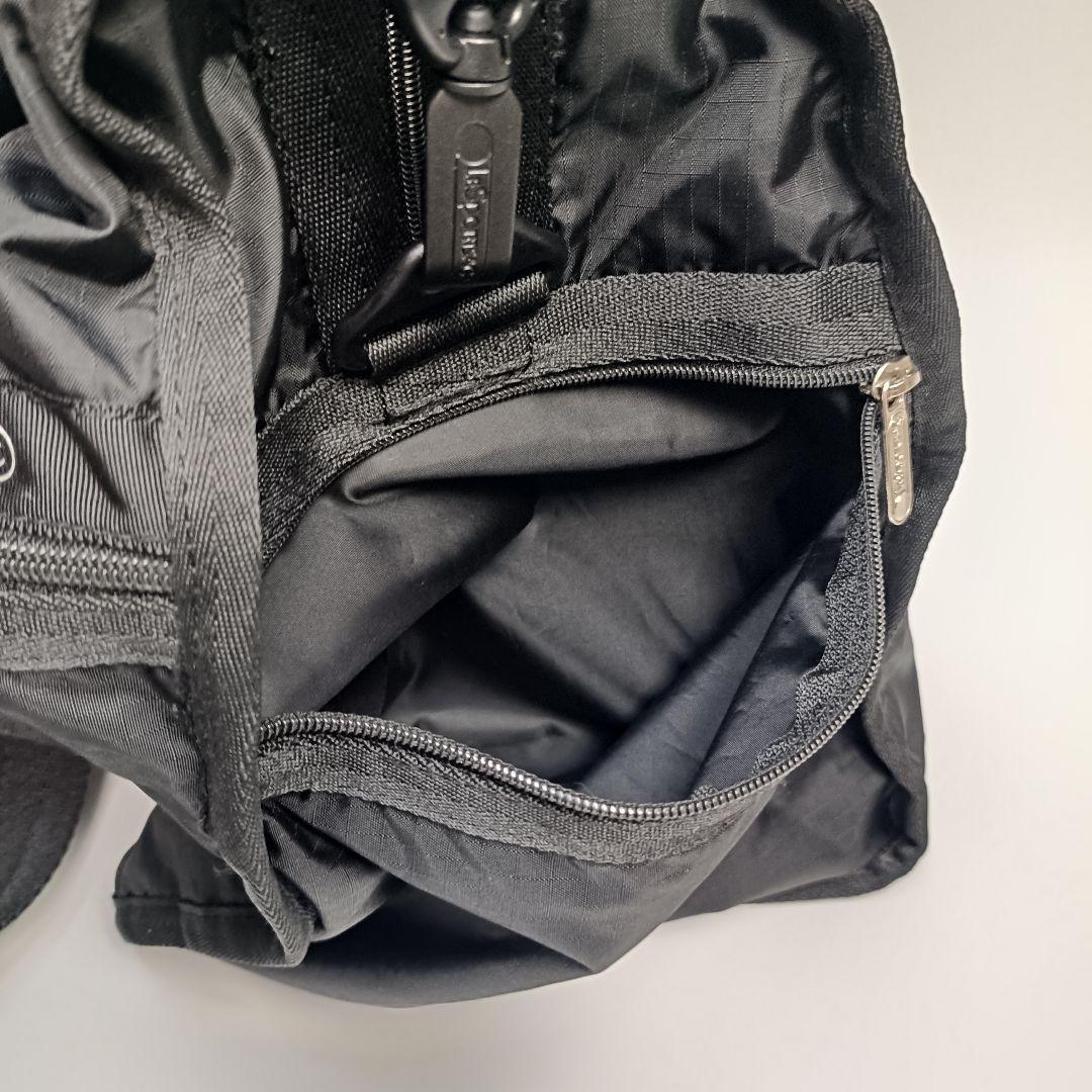 レスポートサック　ブラック　2way ショルダー　 ボストンバッグ ポーチ付き