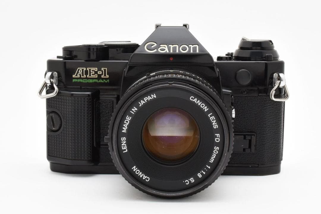 フィルムカメラ Canon AE-1 PROGRAM + FD 50mm F1.8 S.C.