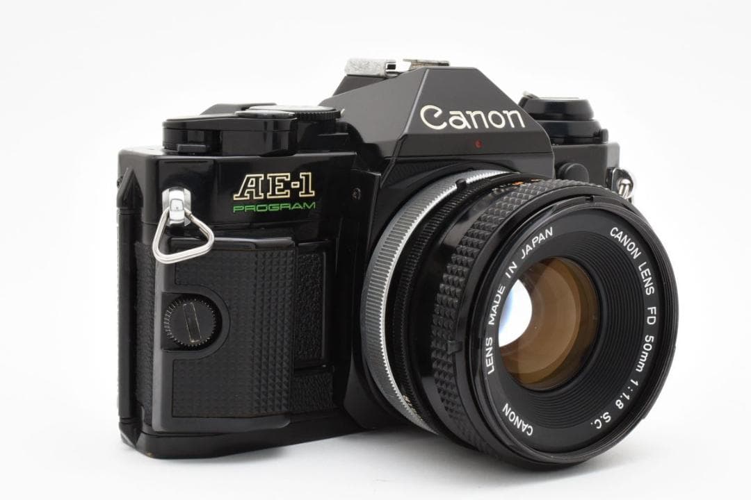 フィルムカメラ Canon AE-1 PROGRAM + FD 50mm F1.8 S.C.
