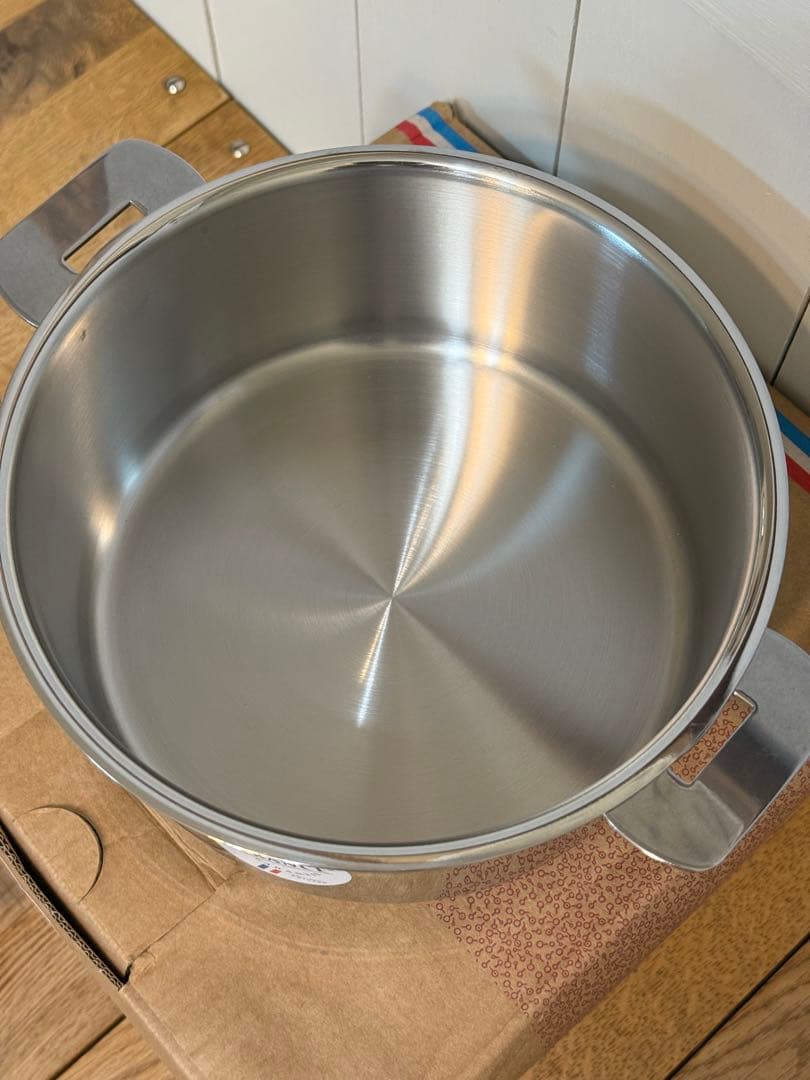 新品 CRISTEL グラフィット深鍋 14cm+18cm+ハンドルセット