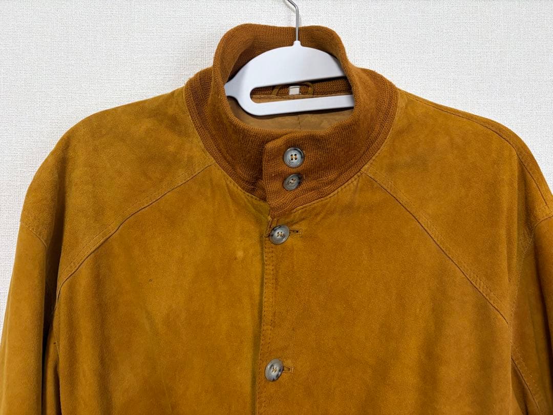 も*ん様 VERA PELLE ビンテージスウェードジャケット Lサイズ