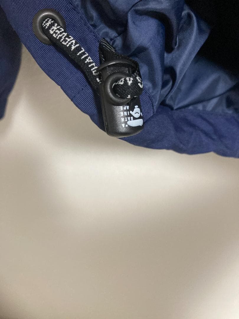 【超希少品】BAPE x FCRBコラボ COACH JACKET ネイビーL