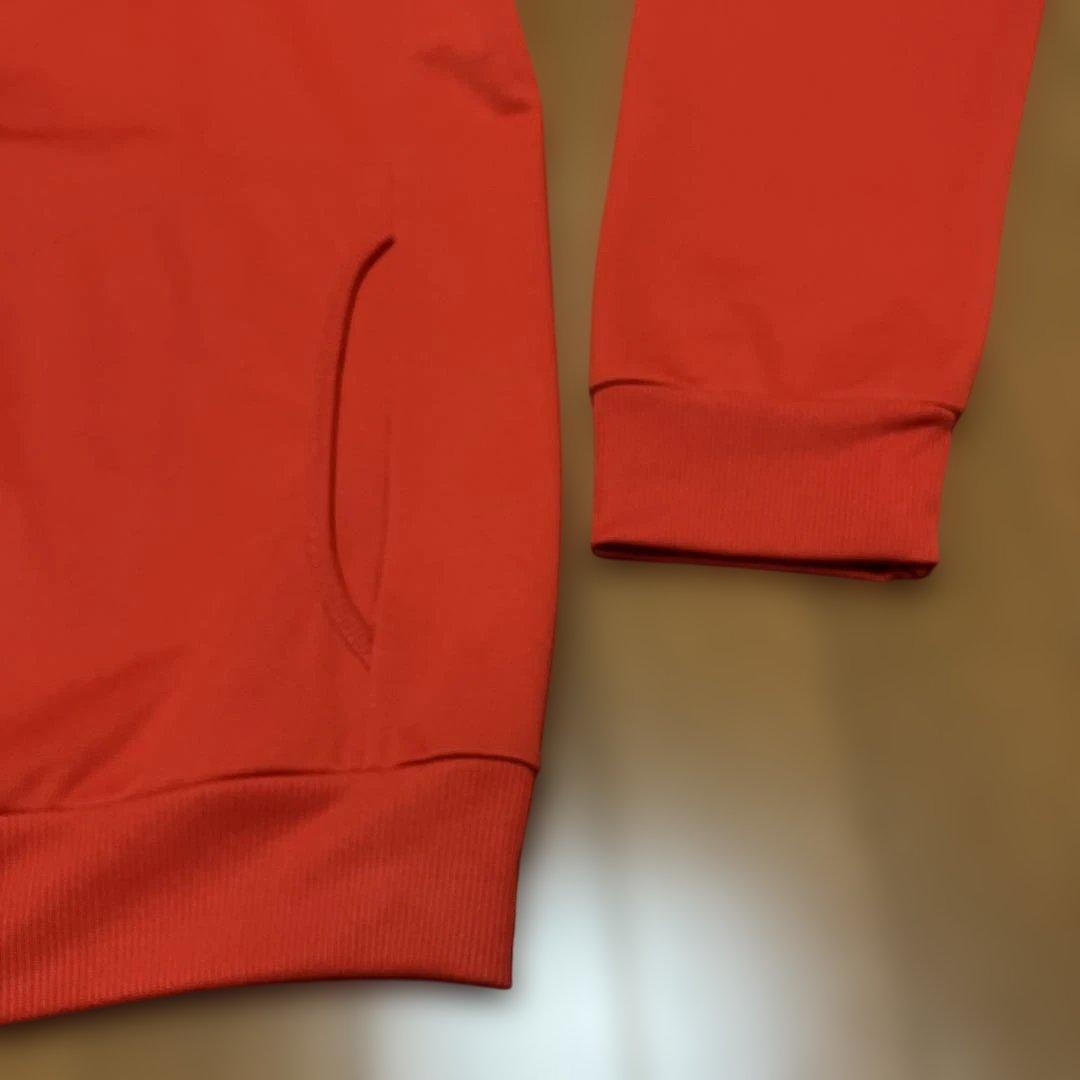 ノースフェイス トラックジャケット ジャージ XL 赤×黒