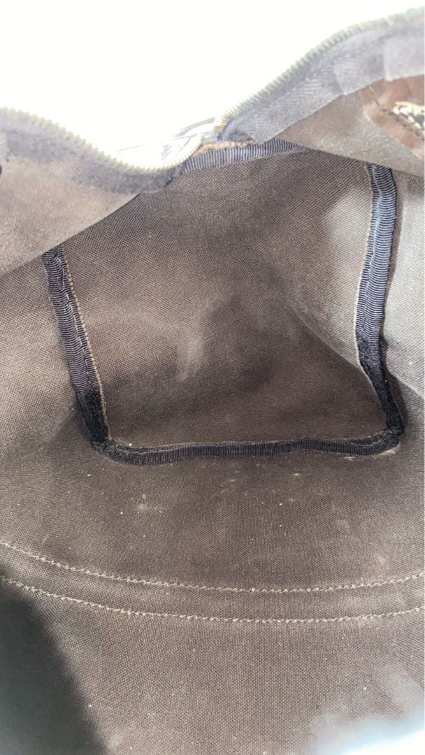 まあ　GUCCI ボストンバッグ　ハンドバッグ　GG PVC レザブラウン　ロゴ